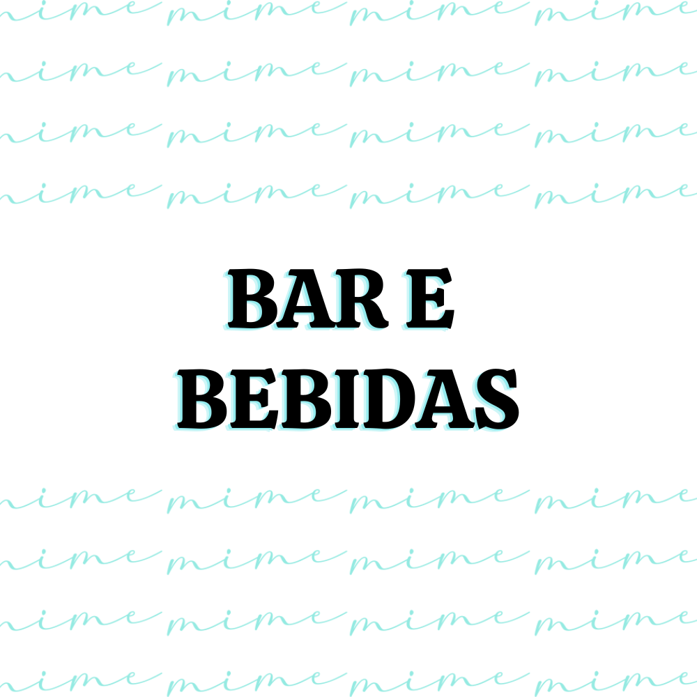 BAR E BEBIDAS